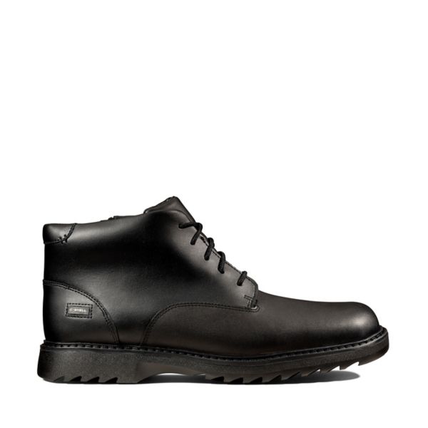 Clarks Boys Asher Walk Youth School Shoes Black | CA-8416350